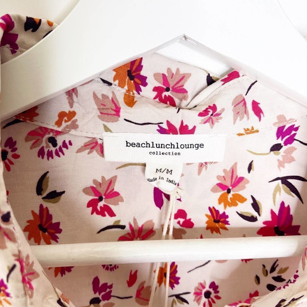 BEACHLUNCHLOUNGE Pink Floral Alanna Blouse - Picture 4 of 8